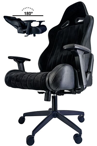 Rebelx Oyuncu Koltuğu Beta Profesyonel Siyah Renk Kumaş