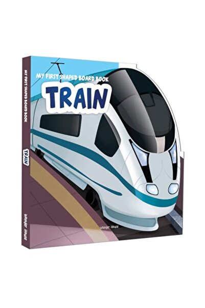 Prakash Books أول كتبي المقواة للأطفال على شكل قطار النقل