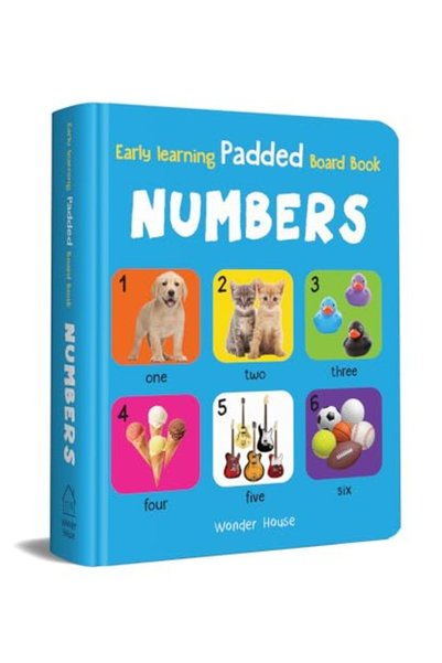 Prakash Books Early Learning Padded Book Of Numbers Padded Board Books For Ch...