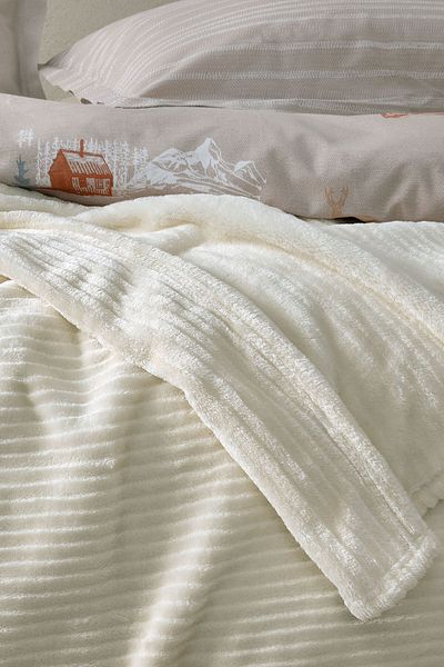 Yataş Adel Single Wellsoft Blanket - Champagne