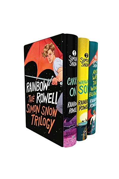 Macmillan Distribution Simon Snow Boxed Set Wayward Son Carry On Any Way The Wind Blows