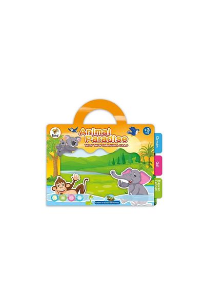 Lino Animal Paradise Ls-302 - Can Reuse Sticker