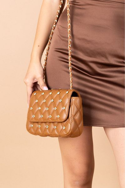 Getcho Silim Women's Stone Crossbody Bag
