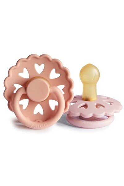 Frigg Fairytale Ikili Kauçuk Emzik - Pretty In Peach/primrose