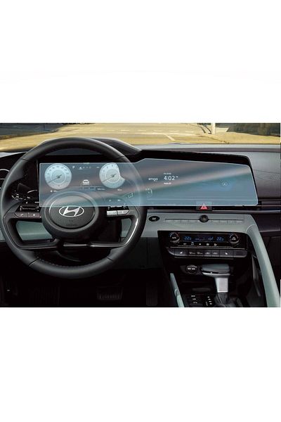 Engo Hyundai Elantra - Digital Display and Screen Protector Multimedia