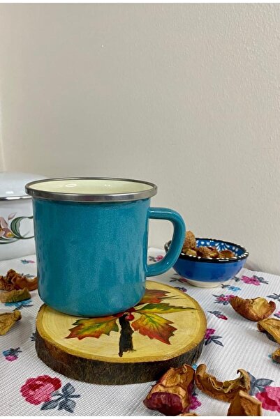 emaye market Enamel Glass / Mug / Camping Glass / Coffee Cup 9 Cm