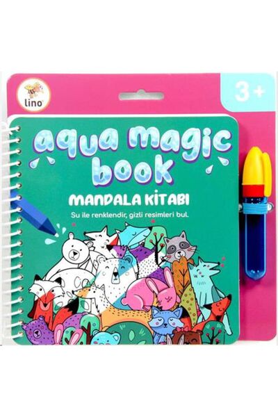 Lino Aqua Magic Book Mandala (SİHİRLİ BOYAMA KİTABI) Tfl-1003