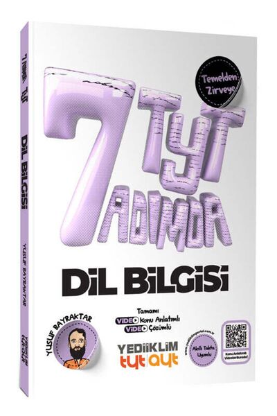 Yediiklim Yayınları TYT Yedi Adımda Temelden Zirveye Dil Bilgisi Video Konu A...