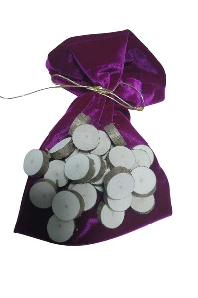 Azura Tasarım Rune YApimi Ahsap set 2_3 cm