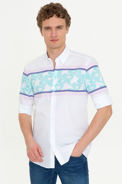 U.S. Polo Assn. Us Polo Floral Patterned Shirt