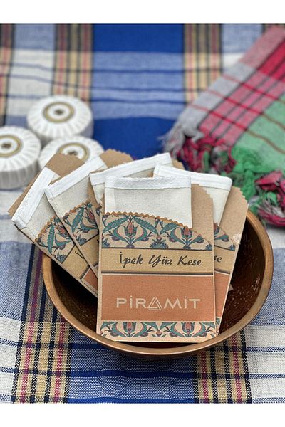PİRAMİT Genuine Silk Facial Scrub