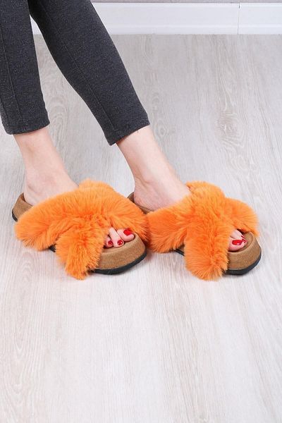 Glenz Papuci Daily Cross Plush pentru femei Ts1132