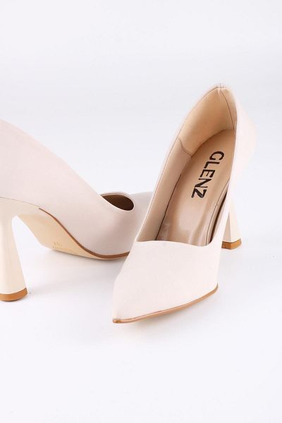 Glenz Women's Stiletto Pointed Toe Heeled Shoes Ts1136