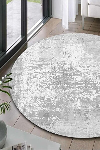 Hevia Home Round Digital Printed Non-Slip Based Washable Runner Carpet - for Entrance, Hallway and Kitchen