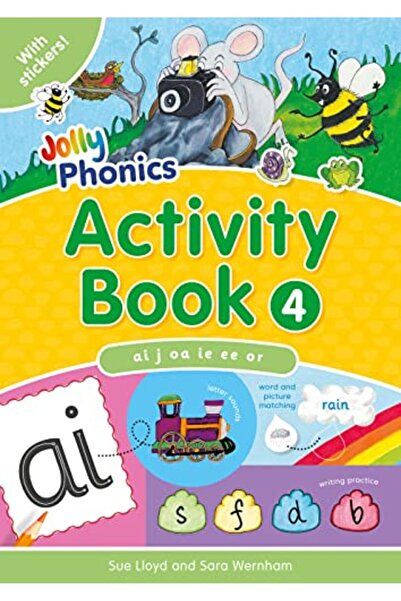 Jolly Kids كتاب الأنشطة Jolly Phonics 4 في الحروف الساكنة، الطبعة الإنجليزية ...
