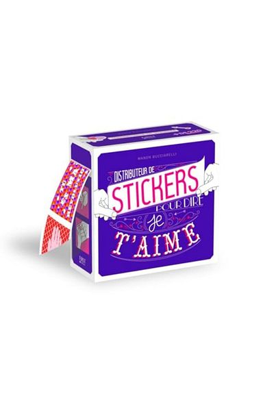 First Distributeur De Stickers Pour Dire Je Taime
