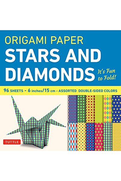 Ingram ورق اوريجامي 96 ورقة نجوم وماسة 6 بوصة 15 سم ورق اوريجامي توتل أوراق ا...