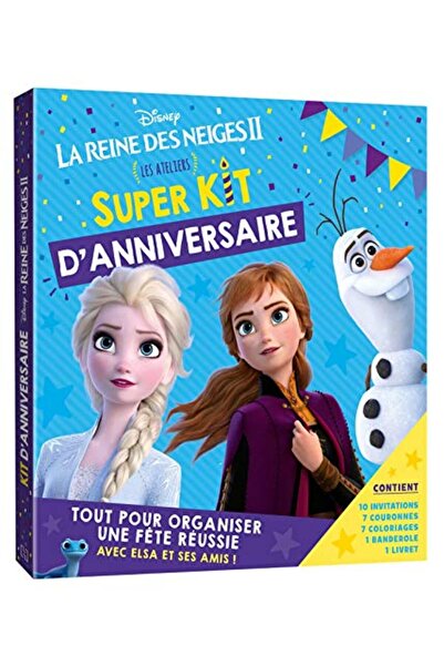 Hachette La Reine Des Neiges 2 Kit Danniversaire ديزني