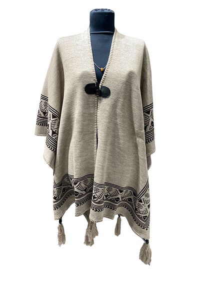 mim eşarp Akmoda - Thick Winter Knitwear Long Poncho