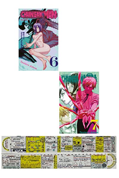 Gerekli Şeyler Yayıncılık Chainsaw Man 6-7. Ciltler Manga Seti + Mat. Öğreten...