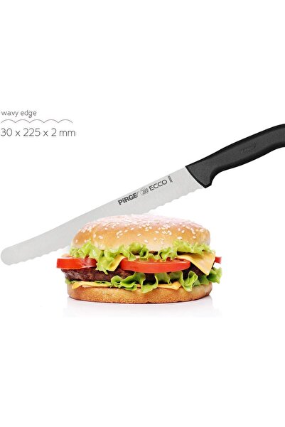 PİRGE Ekmek Bıçağı Geniş Pro 22,5 Cm - 38009