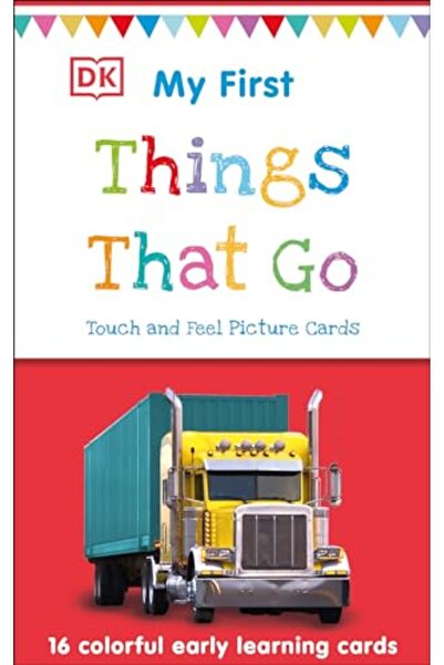 Penguin Random House My First Touch And Feel Picture Cards Things That Go