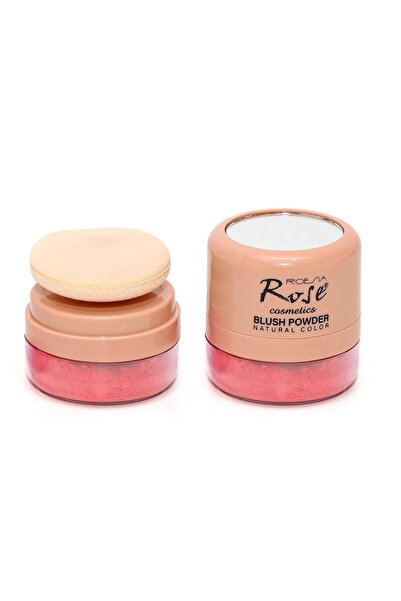 Roesıa Rose Cosmetics Rose Aynalı, Süngerli Toz Allık - Blush Powder