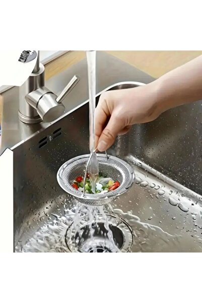 skoofed Paslanmaz Çelik Mutfak Lavabo Süzgeci - Ev & Restoran Kullanımı İçin