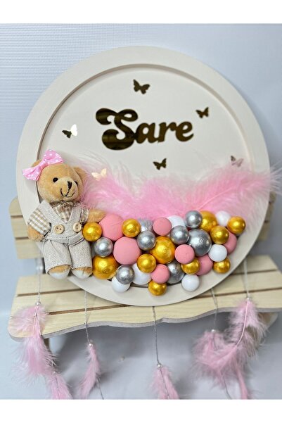 Mr Home İSİMLİ KIZ BEBEK BUBBLE KAPI SÜSÜ-HASTANE ODASI BEBEK KAPI SÜSÜ