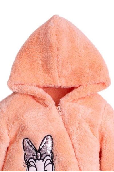 Chicsy Baby Welsoft Winter Jumpsuit - Sweet, Plush Cotton, Embroidered Hood