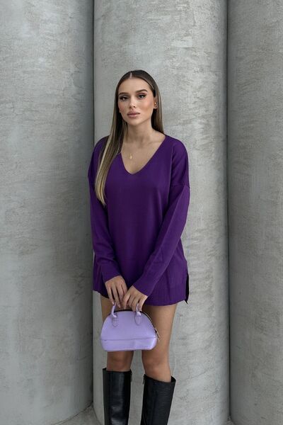 RB CLUB V-Neck Women's Knitwear Sweater