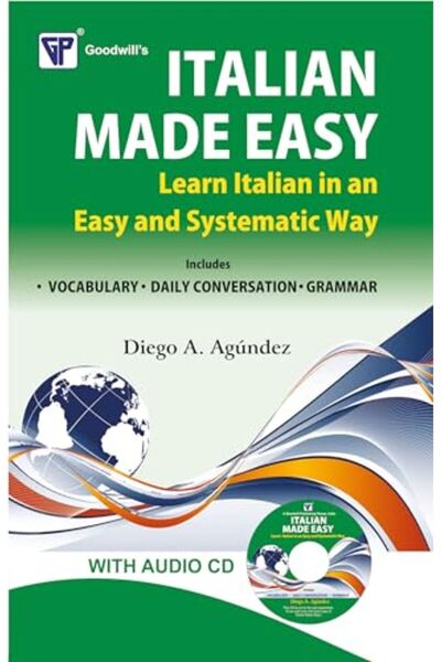 Goodwill اللغة الإيطالية سهلة مع قرص صوتي مضغوط
