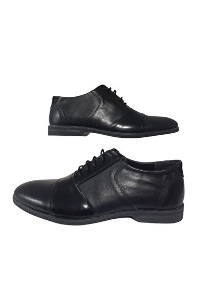 Mr.white Mr White Чоловічі чорні ортопедичні класичні туфлі MWHT201-33