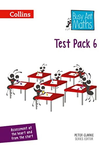 Harper Collins مجموعة اختبارات الرياضيات Busy Ant 6
