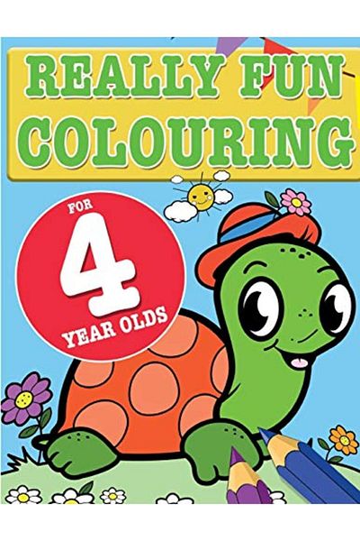 Ingram Really Fun Colouring Book For 4 Year Olds Fun & Creative Colouring For Four Year Old Children