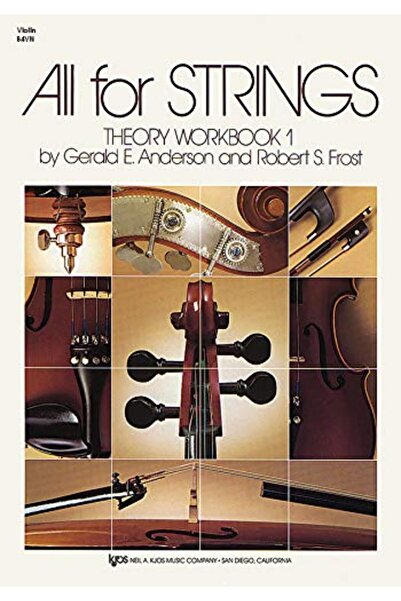 Faber Music Ltd. كتاب تدريبات نظرية الأوتار 1 الكمان