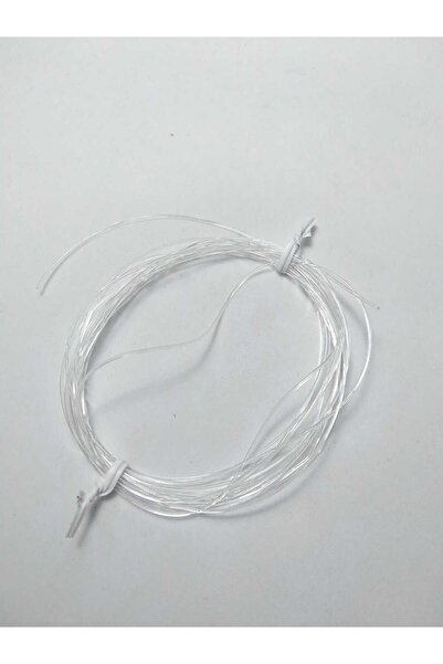 Eskişehir hobi sanat خيط مسبحة مطاطي شفاف 1 مم بطول 3 أمتار