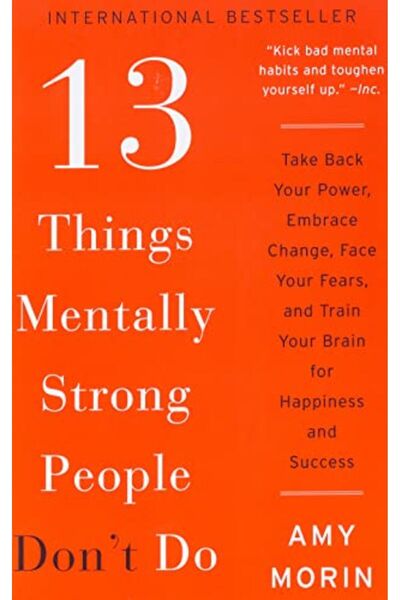 Harper Collins 13 شيئًا لا يفعلها الأشخاص الأقوياء عقليًا: استعادة قوتك، وتقب...