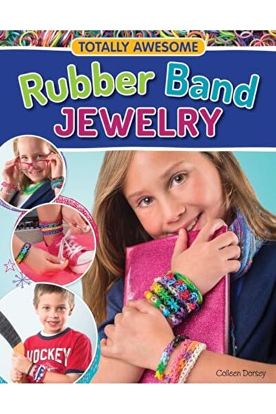 Bookazine Totally Awesome Rubber Band Jewelry