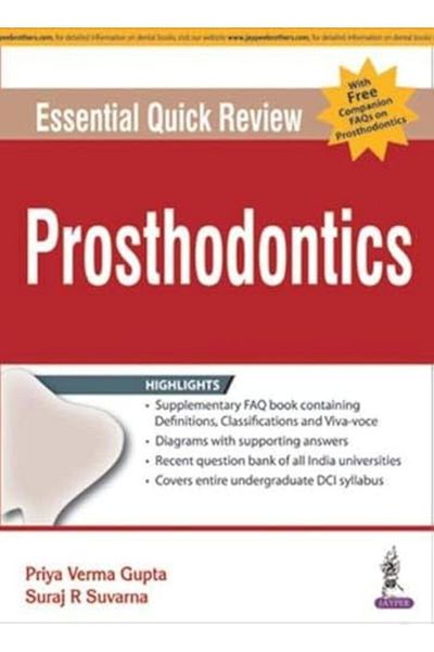 Ingram Essential Quick Review Prosthodontics