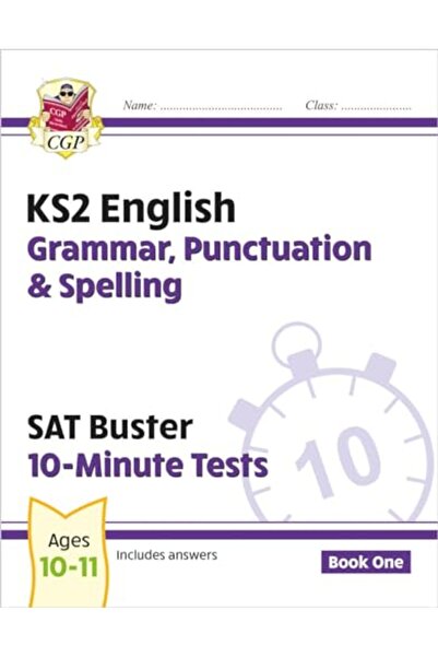 Coordination Group Publications Ltd CGP Ks2 English Sat Buster 10Minute Tests Grammar Punctuation & Spelling Book 1 For 2024