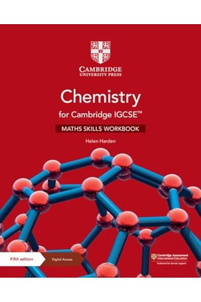 Cambridge University Press Chemistry For Cambridge Igcse Tm Maths Skills Workbook With Digital Access 2 Years