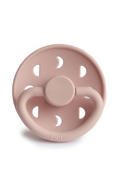 Frigg 0-6 Months Moon Phase Silicone Pacifier - Blush