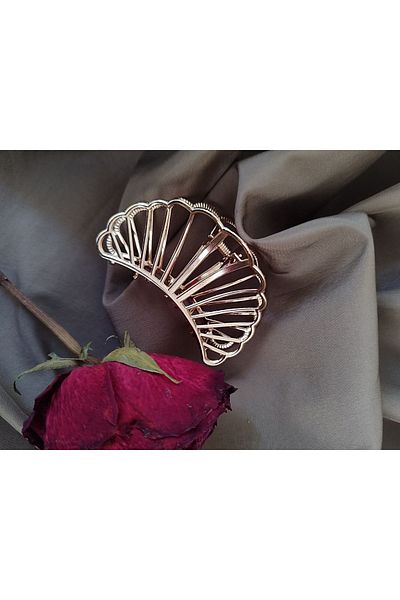 Lotus Women's Metal Gold Oyster Latch Buckle Iron Buckle