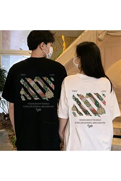 Tarzsokak New Season Tir Harajuku Style Couple Lover Couple Ρούχα - 2 Τεμάχια