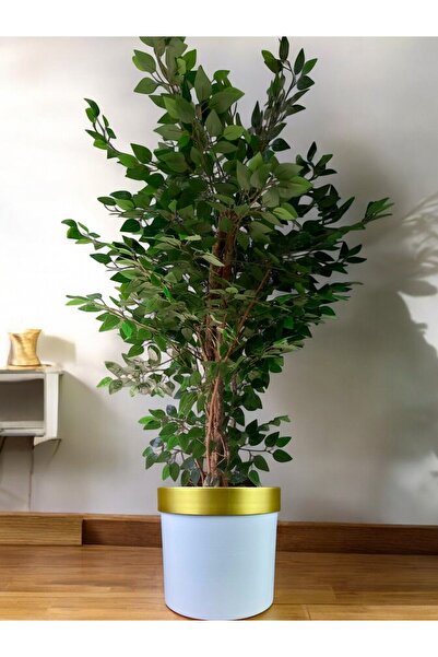 ERHAN FLOWERS ÇİÇEK & DEKORASYON 190 CM ISLAK  DOKU BENJAMIN YAPAY AĞAÇ