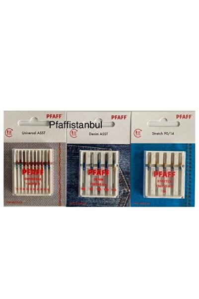 Pfaff Standart , Kot , Jarse Iğne Seti 3'lü Paket