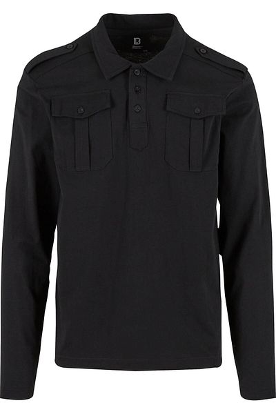 Brandit Herren Jersey Poloshirt Willis uzun kollu