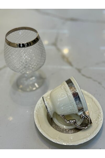 hediye Esterhomedecor Coffee Cup and Cup Set for 6 People