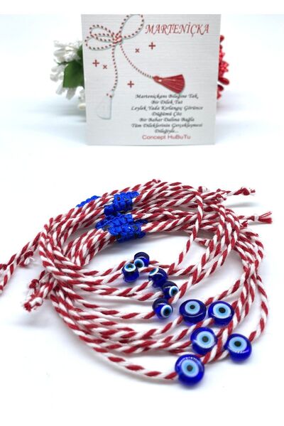 Concept HuBuTU 10 Pieces Evil Eye Beaded Gift Card Gelatin Martenic Set